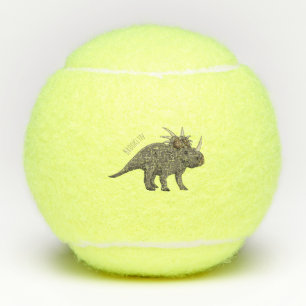 Pelotas De Tenis Ilustracion personalizado de Styracosaurus