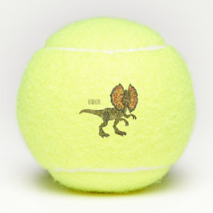 Pelotas De Tenis Ilustracion personalizado Dilophosaurus