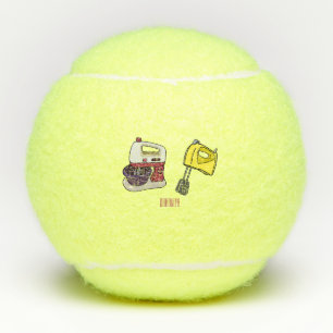 Pelotas De Tenis Ilustracion personalizado mezclador