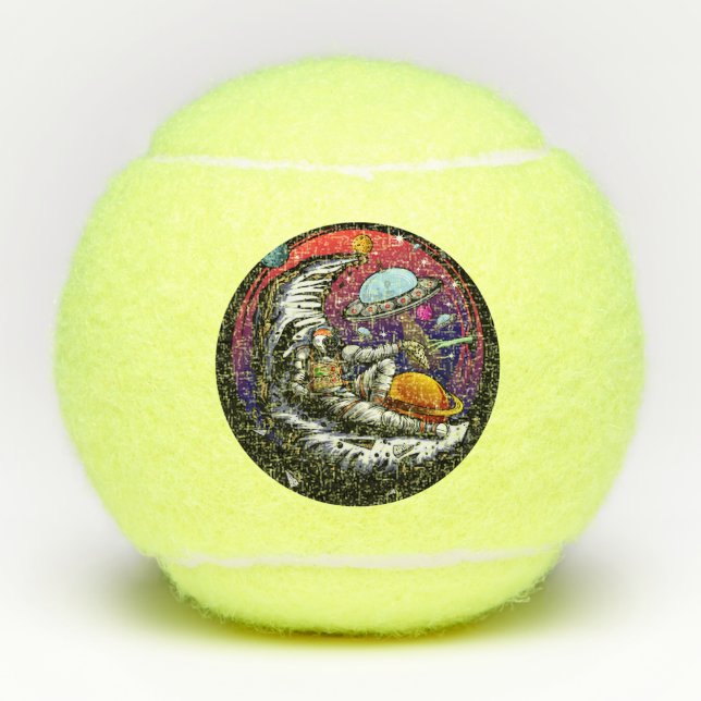 Pelotas De Tenis imán de piedra (Anverso)
