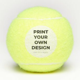 Pelotas De Tenis Imprime tu propio diseño personalizado Impresión