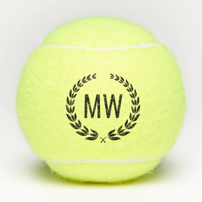 Pelotas De Tenis Iniciales modernas (Anverso)