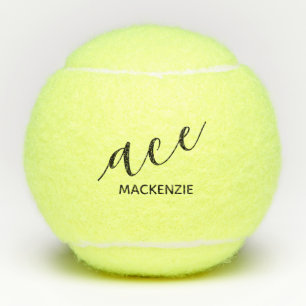 Pelotas De Tenis Iniciales modernas personalizadas ACE