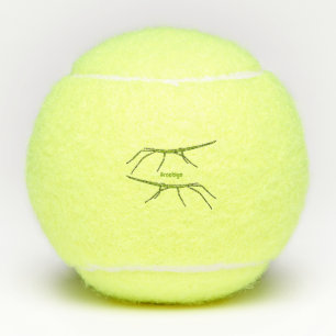 Pelotas De Tenis Insectos de palos verdes con caras felices persona