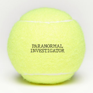 Pelotas De Tenis Investigador Paranormal Cazando Fantasmas EVP