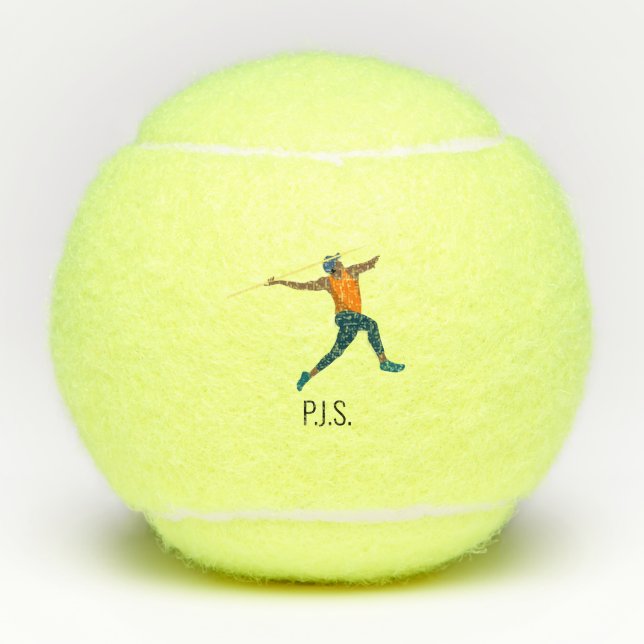 Pelotas De Tenis Javelin (Anverso)