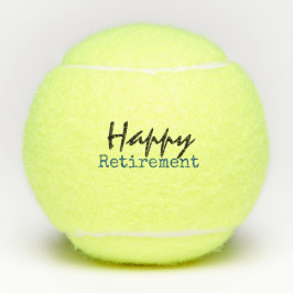 Pelotas De Tenis Jubilación de tenis