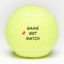 Pelotas De Tenis Juego de tenis Juego de juego de juego de mariposa