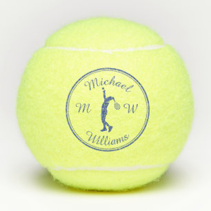 Pelotas De Tenis Jugador de tenis deportivo personalizado con silue