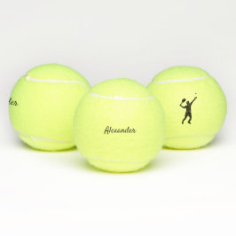 Pelotas De Tenis Jugador de tenis moderno personalizado