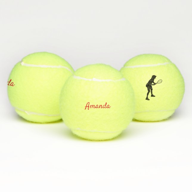 Pelotas De Tenis Jugador de tenis personalizado (Múltiples)