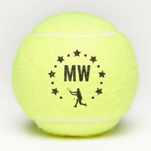 Pelotas De Tenis Jugador Estelar Monogramado