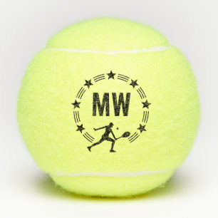 Pelotas De Tenis Jugador Estelar Monogramado