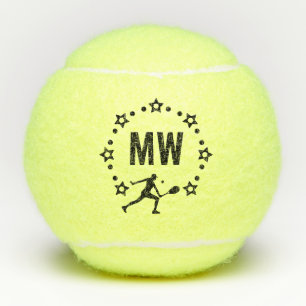 Pelotas De Tenis Jugador Estelar Monogramado