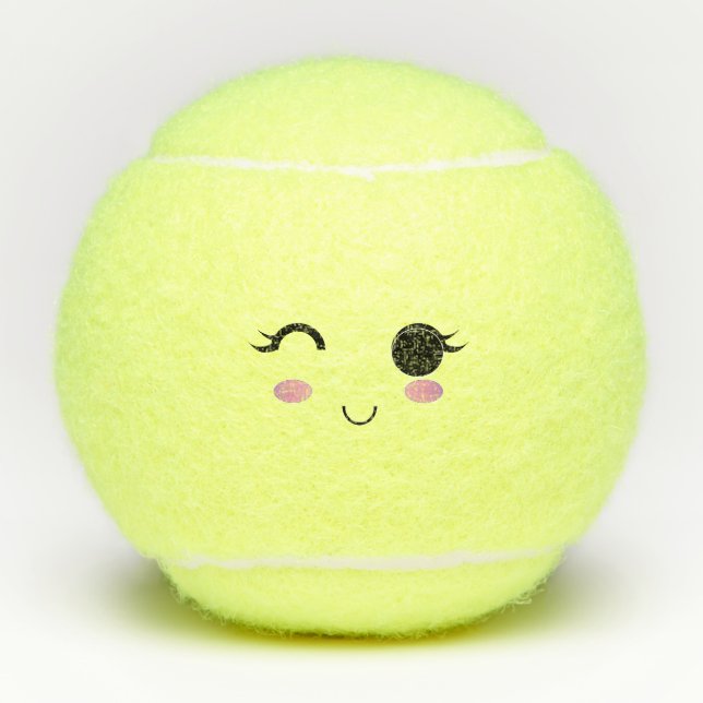 Pelotas De Tenis Kawaii Ball (Anverso)