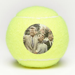 Pelotas De Tenis Kennedy Brothers, Presidente John, Robert y Ted