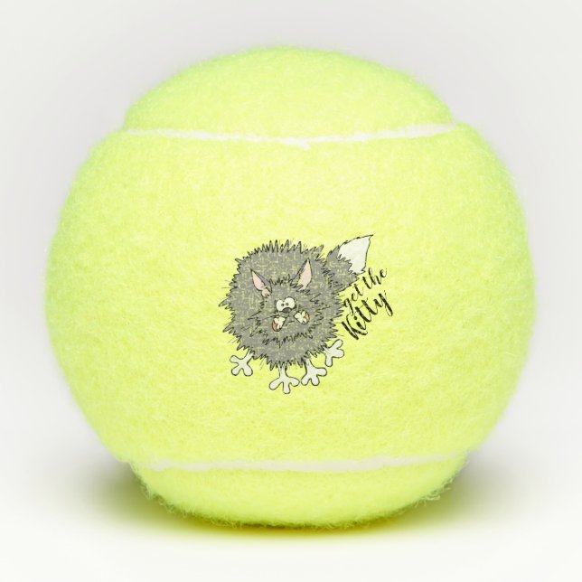 Pelotas De Tenis Kitty (Anverso)
