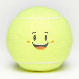 Pelotas De Tenis La cara de la Emoji emocional kawaii