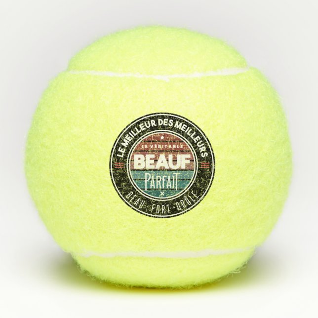 Pelotas De Tenis Le véritable beauf parfait (Anverso)