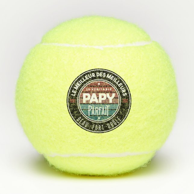 Pelotas De Tenis Le véritable papy parfait (Anverso)