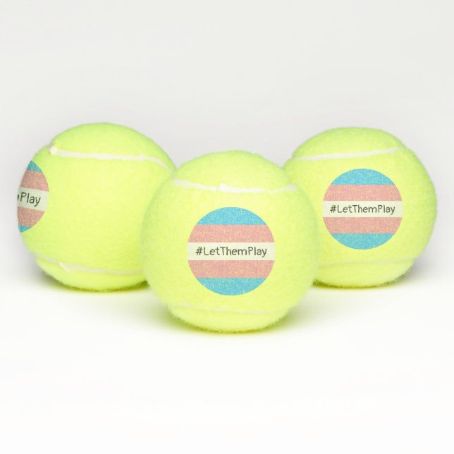 Pelotas De Tenis #LetThemPlay atletas transgénero transgénero bande (Múltiples)