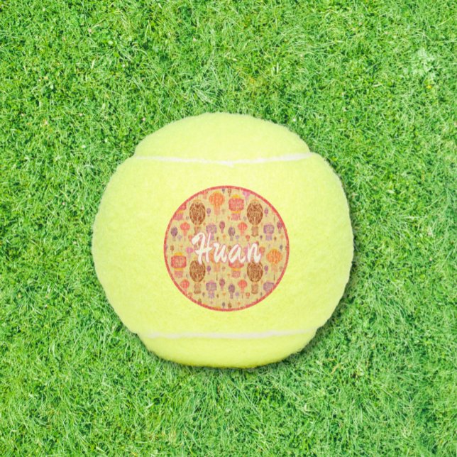 Pelotas De Tenis Linternas chinas coloridas (Subido por el creador)