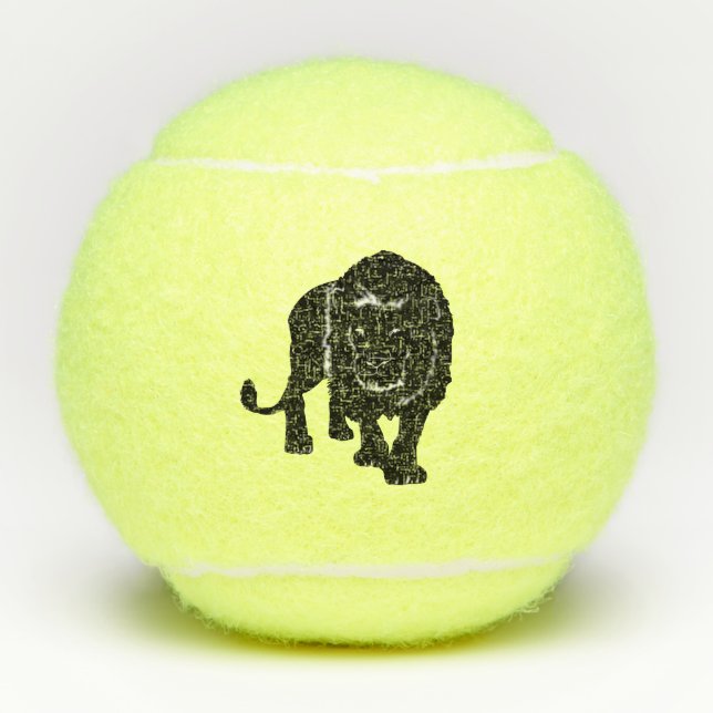 Pelotas De Tenis Lion Tennis Balls Gift (Anverso)
