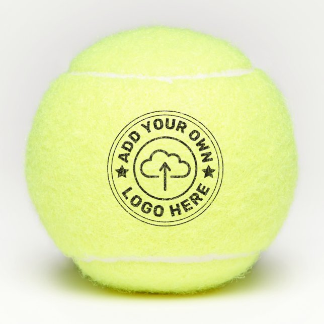 Pelotas De Tenis Logotipo de Compañía de negocios de Personalizado  (Anverso)