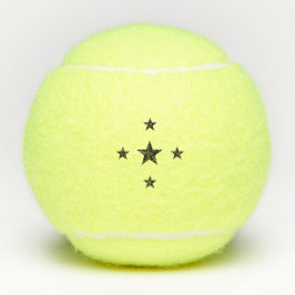 Pelotas De Tenis Logotipo de imagen de 5 estrellas Impresión en el 