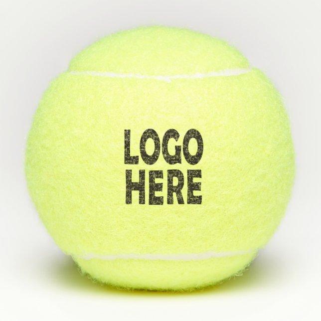Pelotas De Tenis logotipo de personalizado (Anverso)