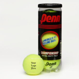 Pelotas De Tenis Logotipo empresarial personalizado