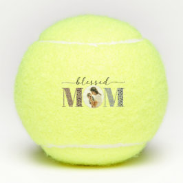 Pelotas De Tenis Mamá Bendita Foto Personalizada