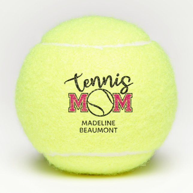 Pelotas De Tenis Mamá del Tenis (Anverso)