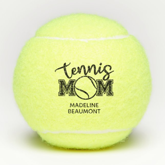 Pelotas De Tenis Mamá del Tenis (Anverso)