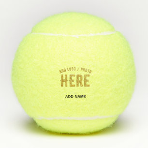 PELOTAS DE TENIS MARCA VERIFICADA AMARILLA MODERNA PERSONALIZABLE Y
