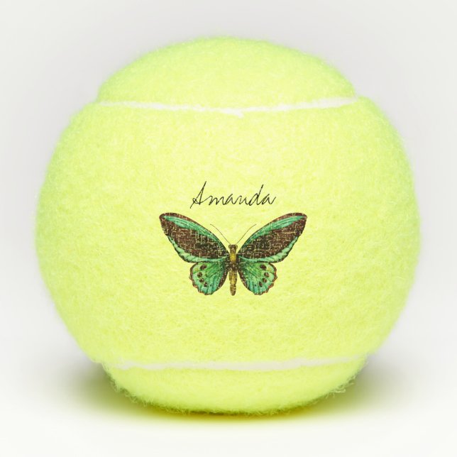 Pelotas De Tenis Mariposa (Anverso)
