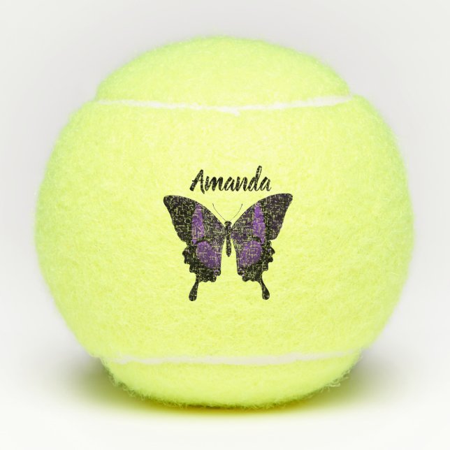 Pelotas De Tenis Mariposa (Anverso)