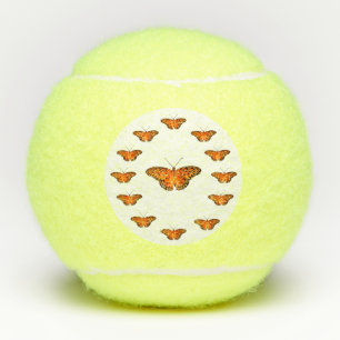 Pelotas De Tenis Mariposas en círculo