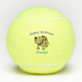 Pelotas De Tenis Mascota de perro Toy Cute Cumpleaños