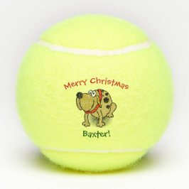 Pelotas De Tenis Mascota de perro Toy Cute Navidades