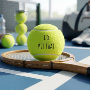 Pelotas De Tenis Me Enamoraría de Eso Regalo Divertido Humor para A