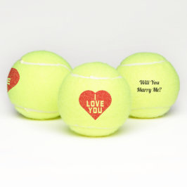 Pelotas De Tenis Me Encanta Que Te Cases Conmigo