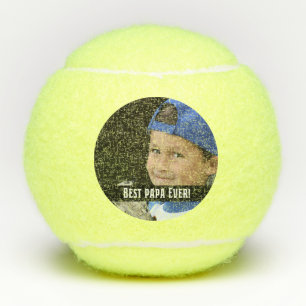 Pelotas De Tenis Mejor Papa jamás crea tu propia foto