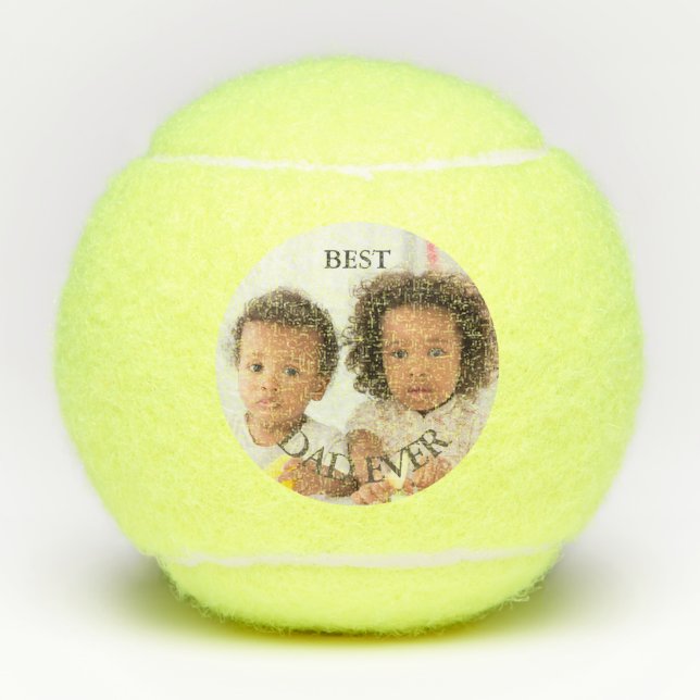 Pelotas De Tenis Mejor Papá Nunca (Anverso)