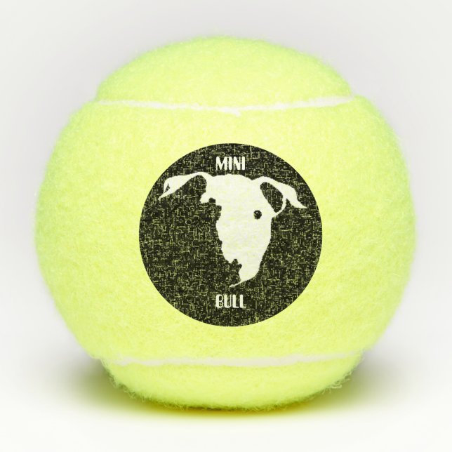 PELOTAS DE TENIS MINI BULL (Anverso)