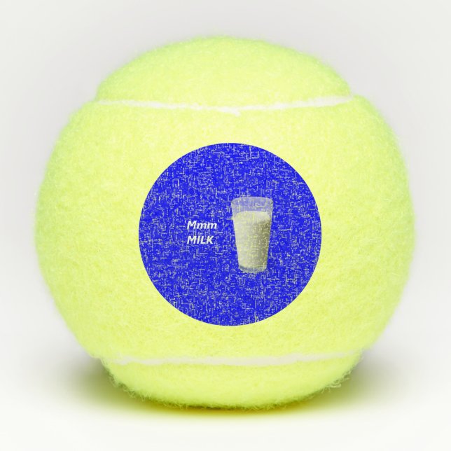 Pelotas De Tenis Mmm MILK (Anverso)