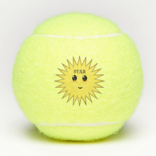 Pelotas De Tenis Moda Sol Feliz