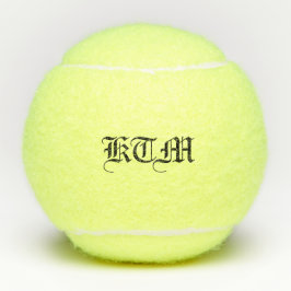 Pelotas De Tenis Monograma Clásico OE