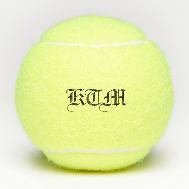 Pelotas De Tenis Monograma Clásico OE (Anverso)
