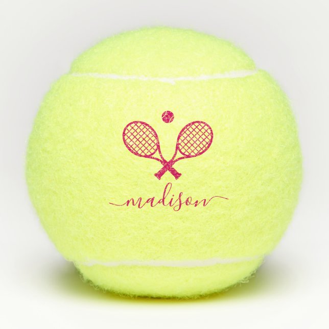 Pelotas De Tenis Monograma Moderno (Anverso)